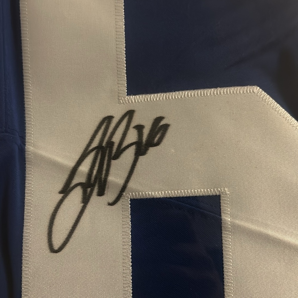 Authentic Signed Saquon Barkley Rep Jersey - Picture 3 of 3